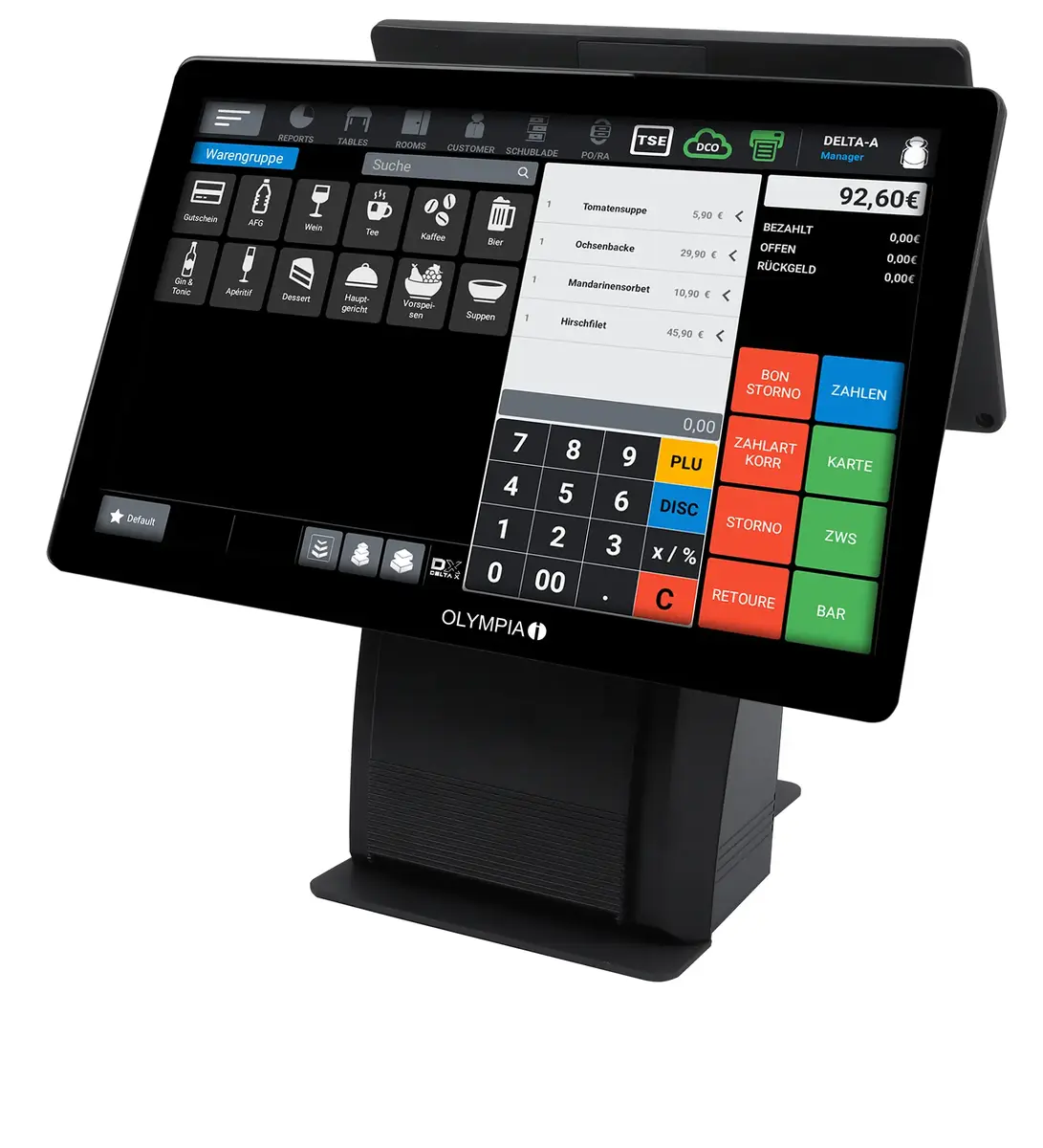 Olympia T215K All-in-One 15" touchscreen terminal Photo 2