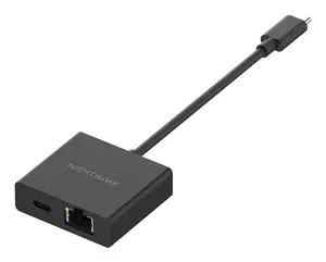 Netgear Nighthawk USB2ETH-10000S USB Type-C uz Ethernet adapteris vadu melns