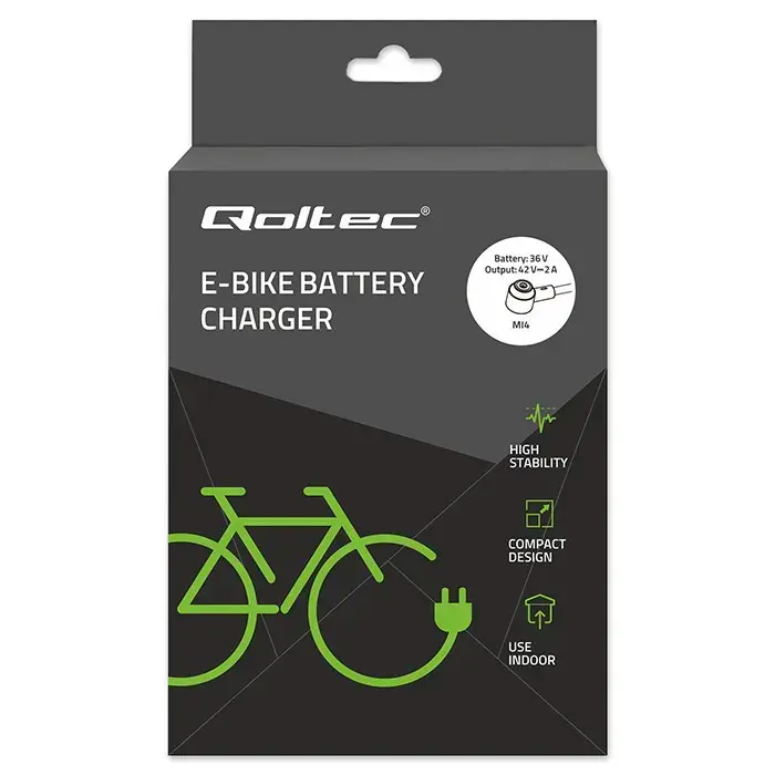 QOLTEC Mi4 Magnetic TIP e-bike charger 36V/42V 2A Photo 7