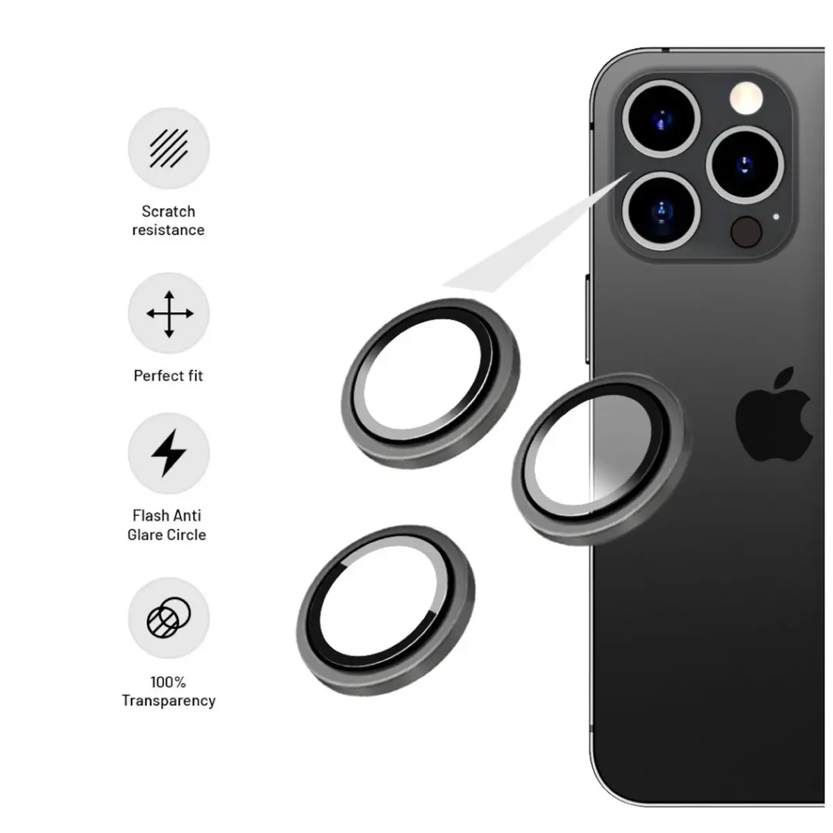 FIXED Camera Glass for iPhone 13 Pro / 13 Pro Max Photo 3