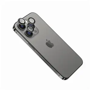 Защитное стекло камеры FIXED для Apple iPhone 14 / 14 Plus, цвет space gray, 1 шт.