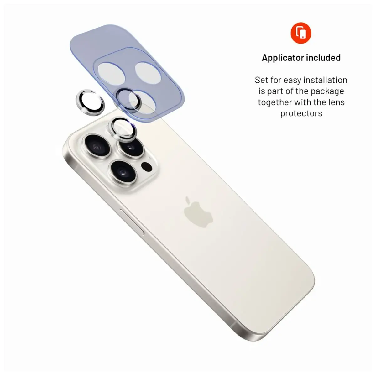 FIXED Защита камеры для iPhone 15 Pro / 15 Pro Max Photo 5