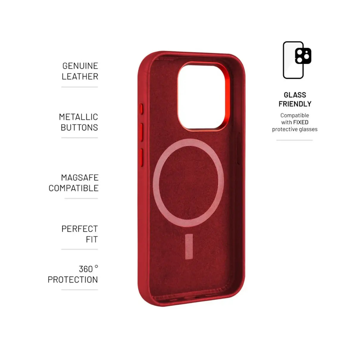 Чехол FIXED MagLeather для iPhone 15 Pro Max Photo 5