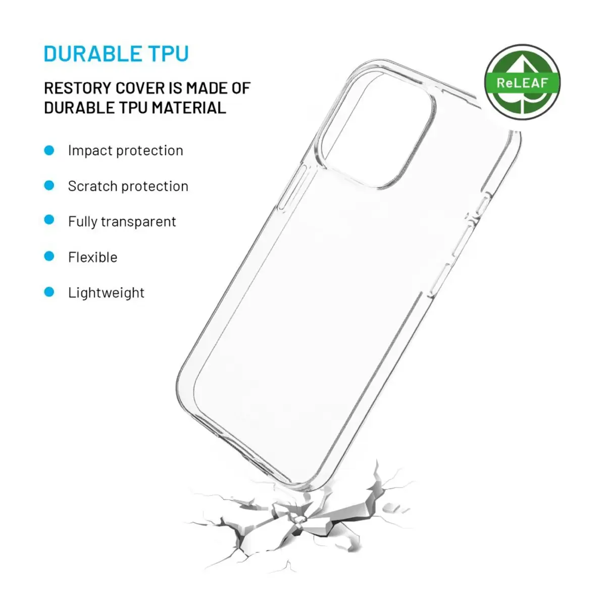 FIXED ReStory AntiUV TPU back cover for iPhone 15 Pro Photo 5