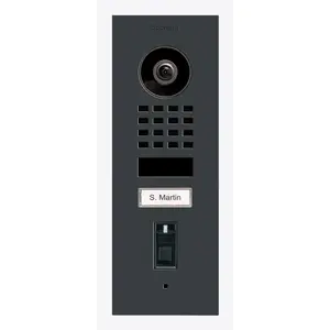 Video domofons DoorBird D1101FV — 1080p, ultra platleņķa objektīvs 150°, IR LED, IP65, nerūsējošais tērauds, Fast Ethernet, Wi‑Fi 802.11b/g/n