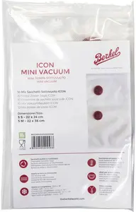 Berkel мешки с застёжкой-молнией Size S/M — набор 10 многоразовых пищевых пакетов