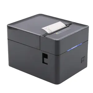 POS printeris Olympia 947990055 — tiešā termopieraksta, 250 mm/s, ruļļa diametrs 80 mm, drukas platums 80 mm, USB Type-A, RS-232, vadu, melns