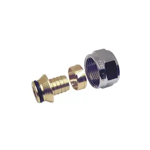 Соединительный фитинг KAN-therm 14x2 G3/4" для труб PE-Xc и PE-RT, модель 9006.56