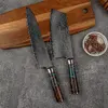 Usugiri Takumi набор 9 ножей из дамасской стали Photo 5