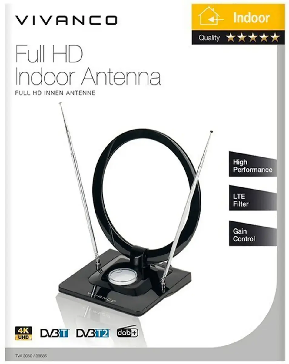 Vivanco TVA3050 iekštelpu TV antena Photo 2