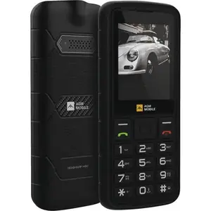 Feature phone Beafon AGM M9 LTE — bar, Dual SIM, 2.4" (6.1 cm) 320×240, Bluetooth, FM, 1000 mAh, 131 g, Black