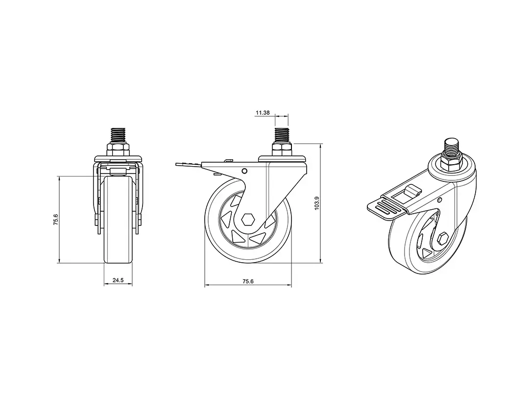 Riteņi Multibrackets M Public Floorstand Basic 150/180 Photo 3