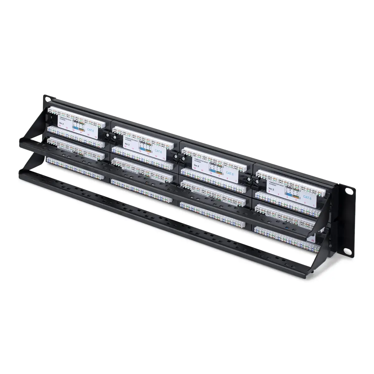 StarTech 48-Port 2U Cat6 Patch Panel CPANEL48 Photo 2