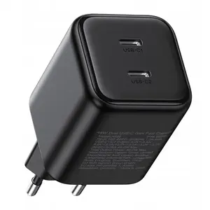 Сетевое зарядное устройство UGREEN Dual USB-C 45W X526 чёрный