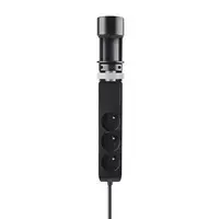 Solight pārnēsājams sadalītājs 3x + USB A+C PD20W Photo 3