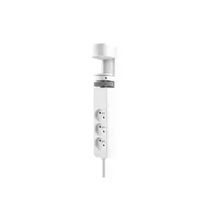 Solight pārnēsājams galda strāvas sadalītājs 3 kontaktligzdas + USB A+C, 2 m kabelis, PD 20W, balts