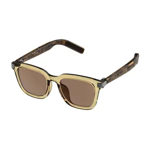 Smart glasses Colmi G06 (brown) — wearable display with notification, music control, and fitness tracking
