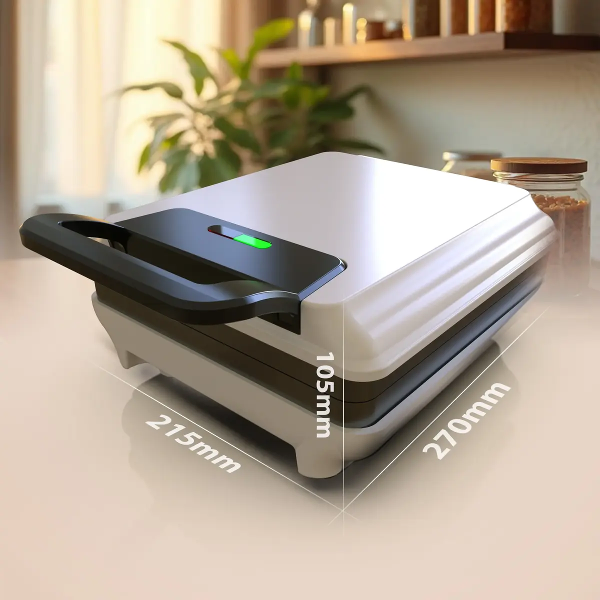 Mesko MS 3091 Vafeļu cepamais — 1800 W Photo 12