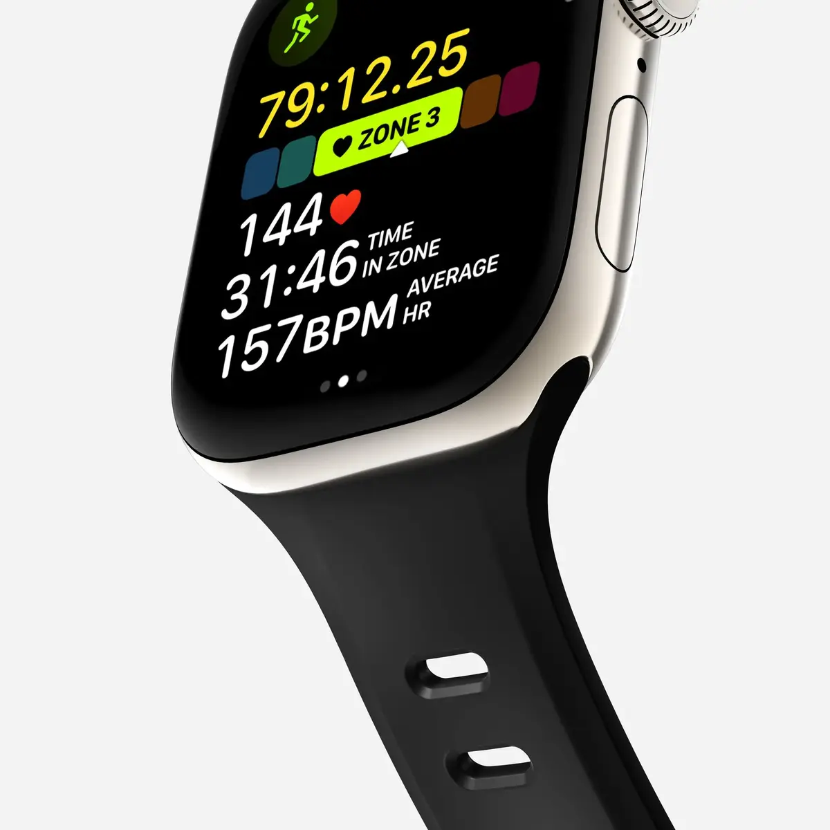 Nomad Tempo Band Black Rubber watch band Photo 3
