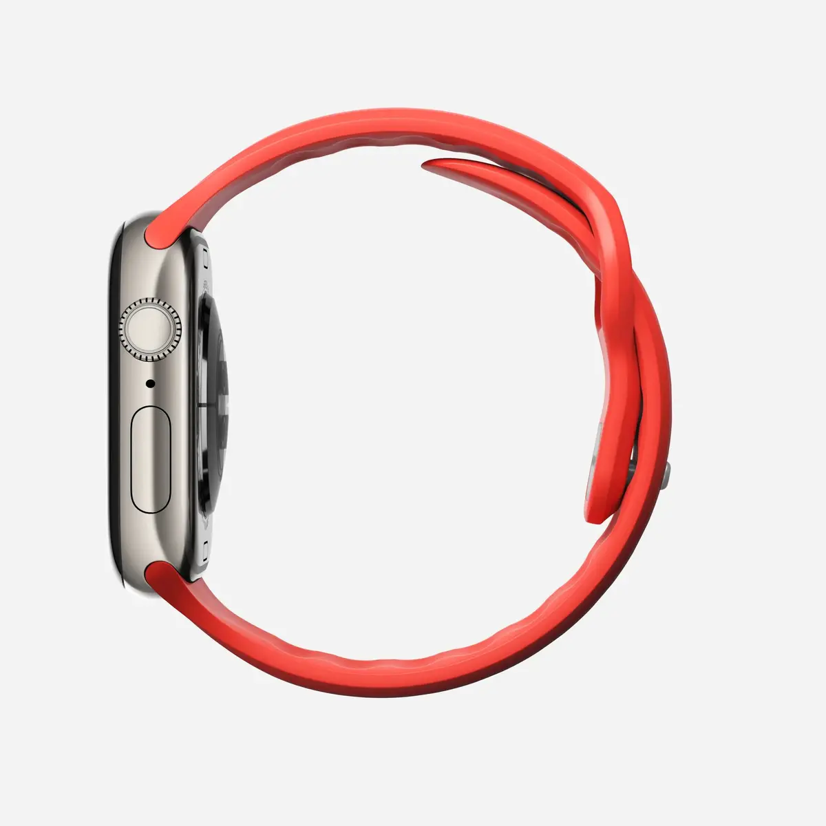 Band Nomad Tempo — Red rubber, 18 mm Photo 5