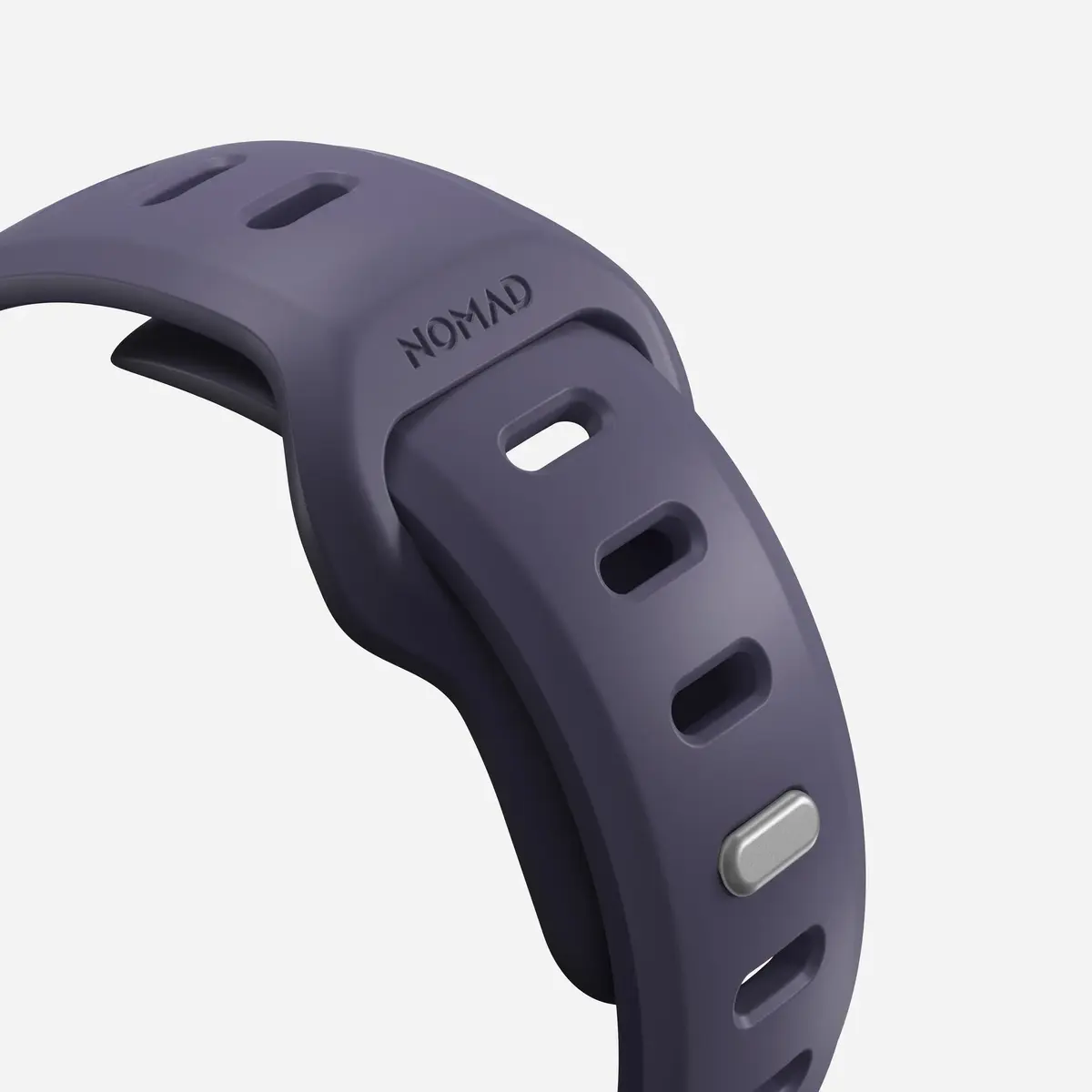 Nomad Tempo Band Purple Rubber 18 mm Photo 4
