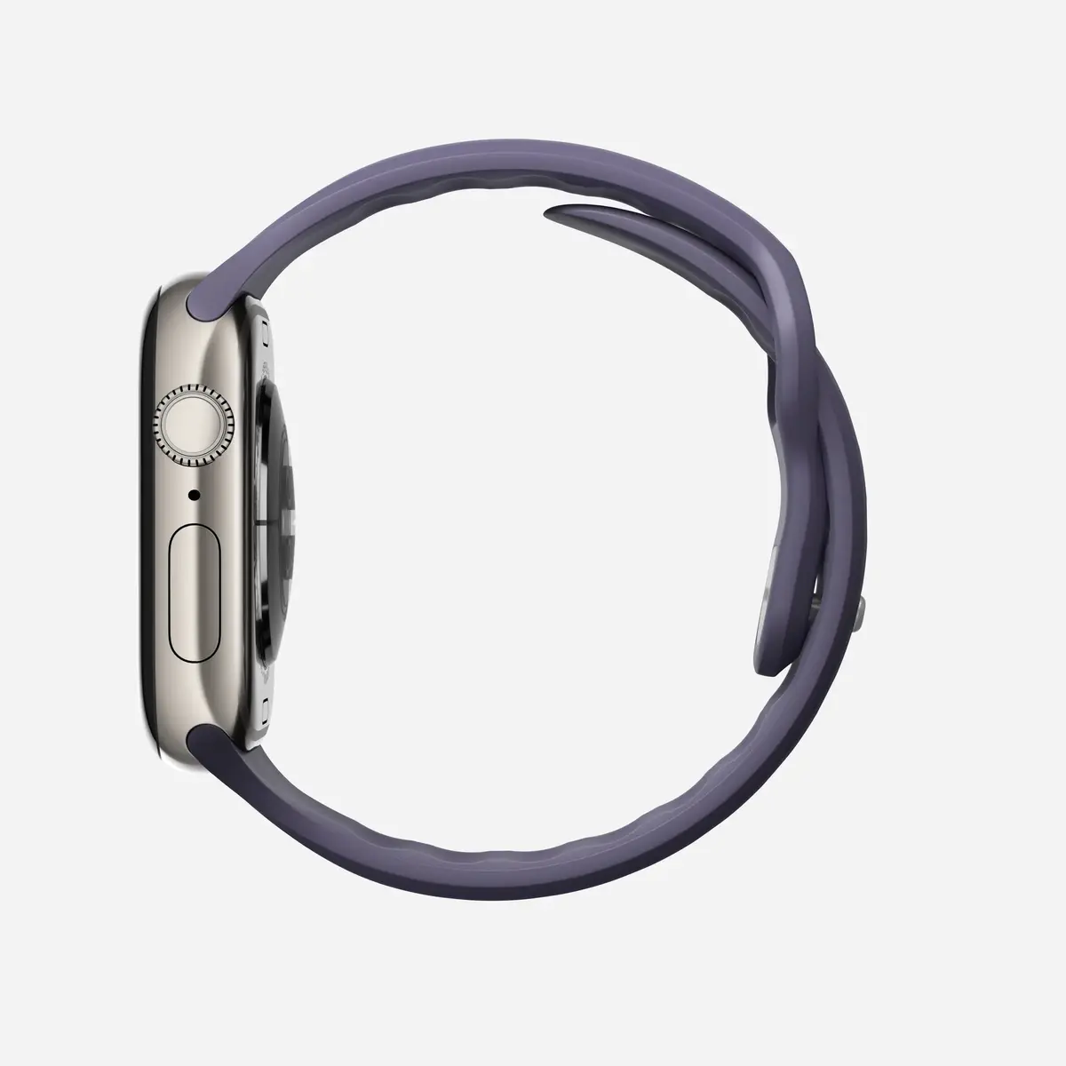 Nomad Tempo Band Purple Rubber 18 mm Photo 5
