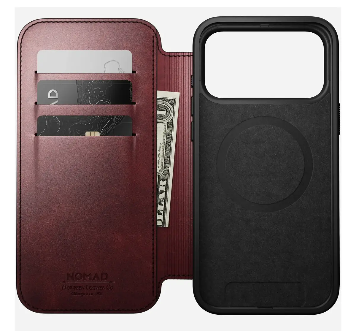 Nomad Modern Leather Folio — iPhone 17 Pro Max cover Photo 2