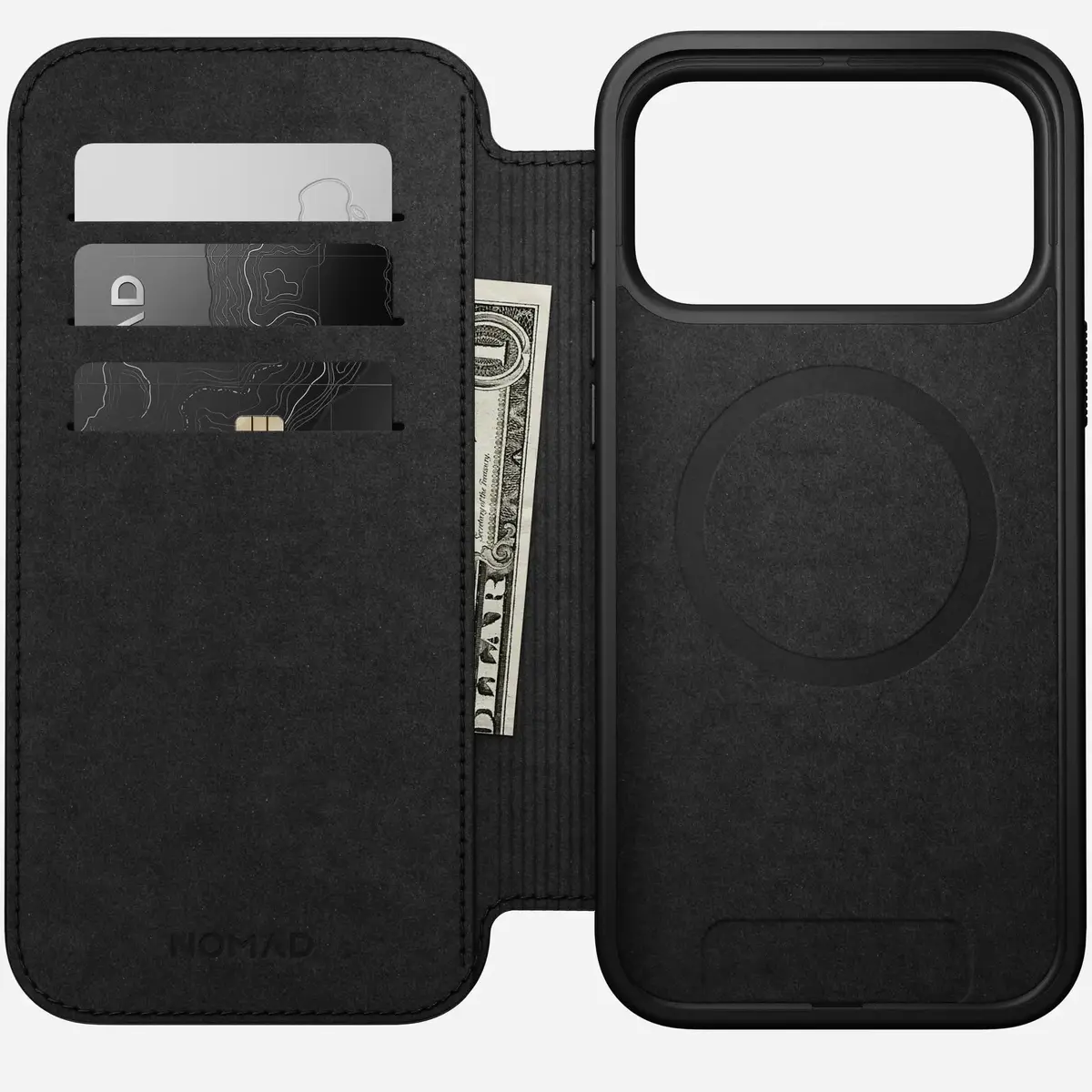 Nomad Modern Leather Folio cover — iPhone 17 Pro Max Photo 2