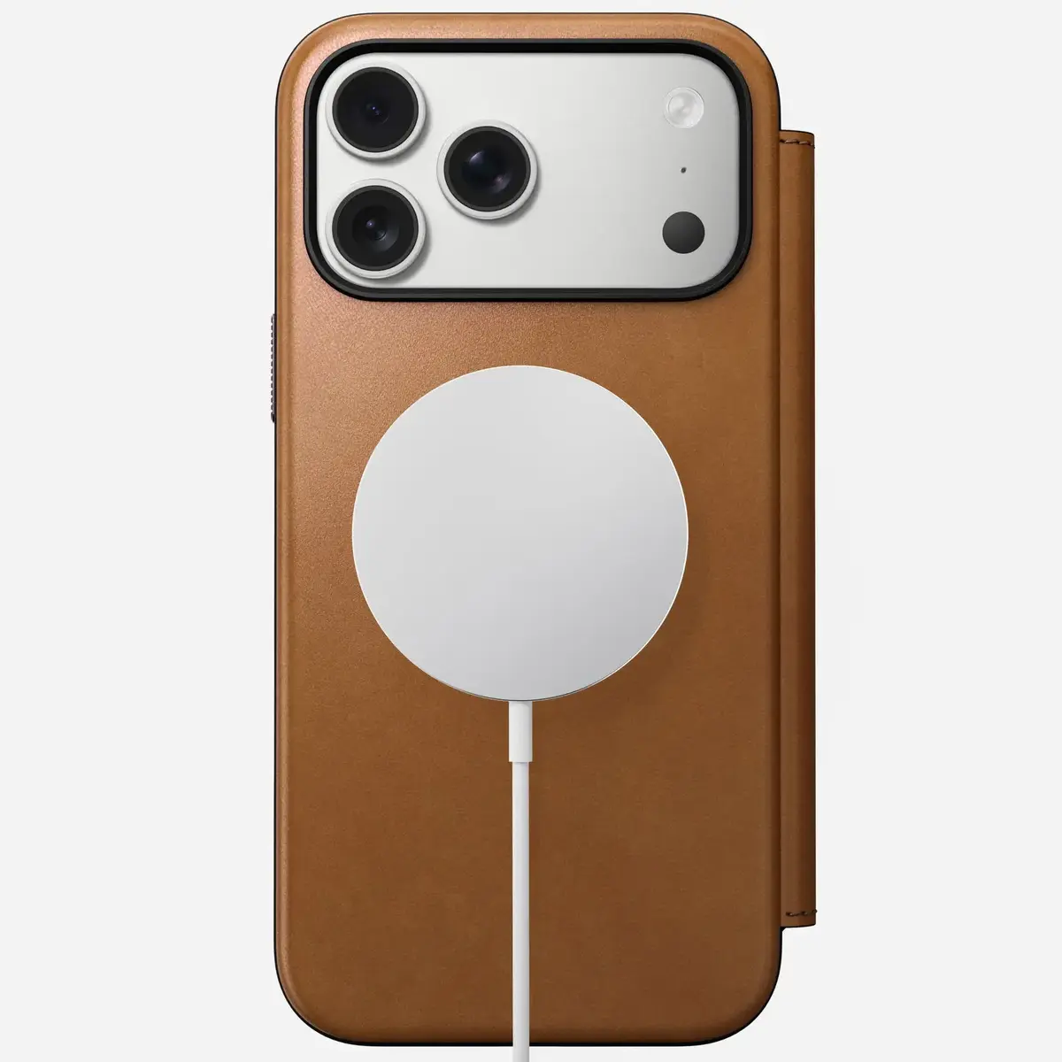 Nomad Modern Leather Folio cover — iPhone 17 Pro Max Photo 3
