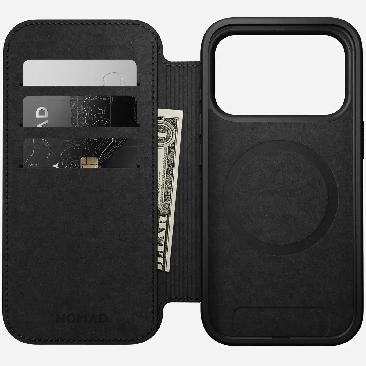 Nomad Modern Leather Folio — чехол для iPhone 17 Pro Photo 2