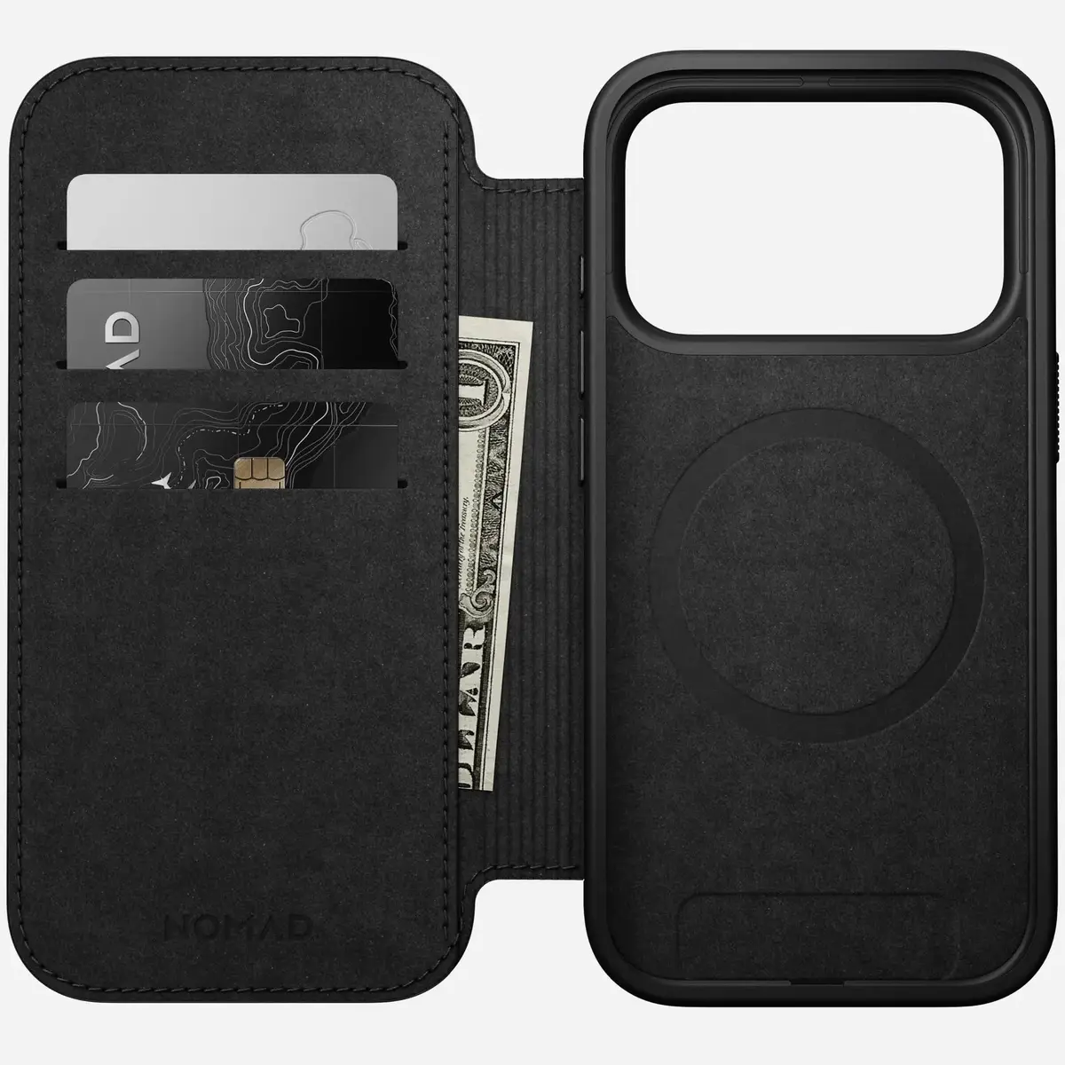 Nomad Modern Leather Folio — vāciņš iPhone 17 Pro Photo 2