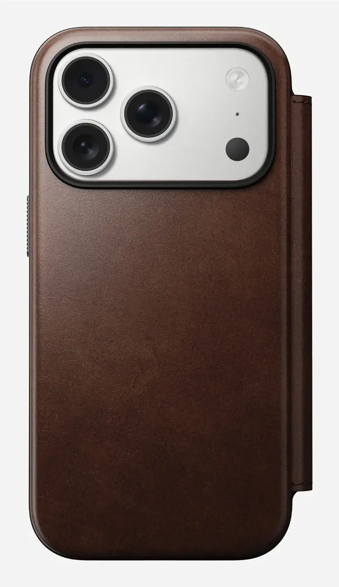 Nomad Modern Leather Folio cover for iPhone 17 Pro Photo 8