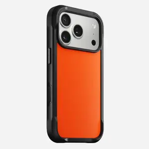 Mobile phone cover Nomad Rugged Case for iPhone 17 Pro — 16 cm (6.3"), orange