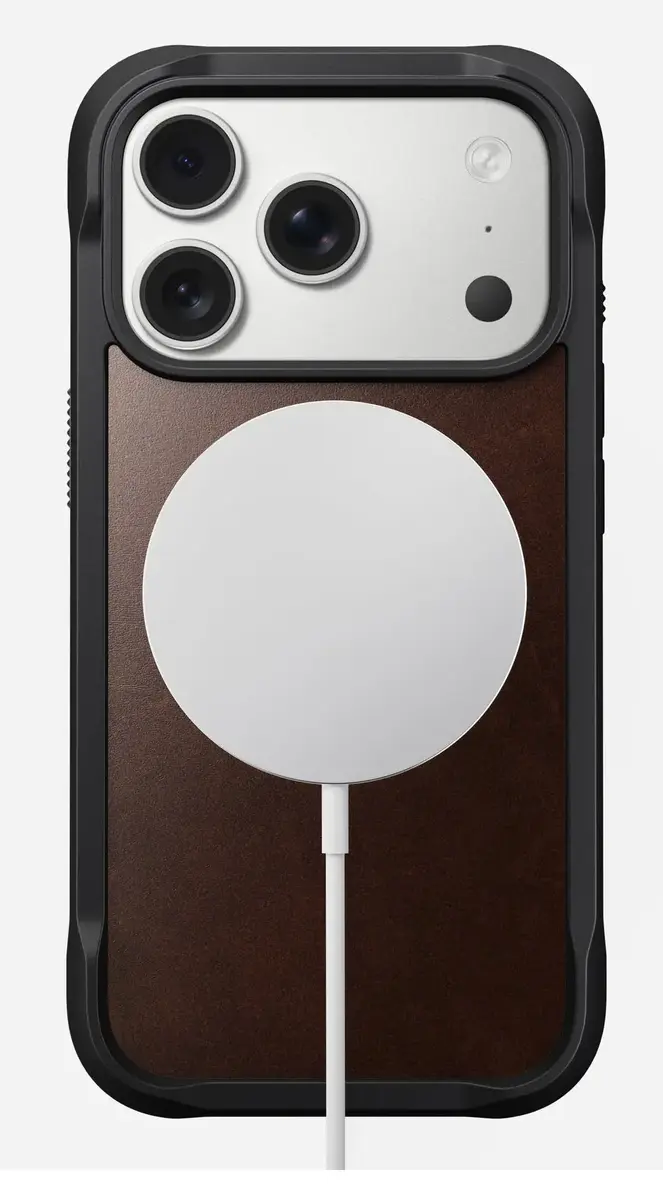 Nomad Rugged Leather Case — vāciņš iPhone 17 Pro Photo 3