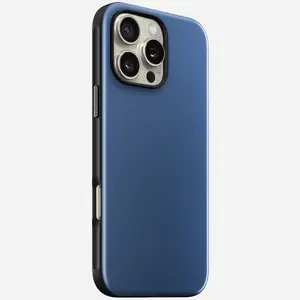 Чехол Nomad NM01373285 для Apple iPhone 16 Pro Max, подходит для 17.5 см (6.9"), синий