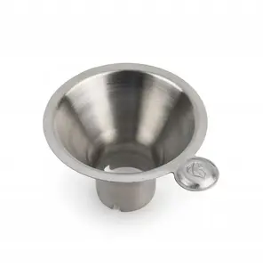 PEUGEOT stainless steel funnel Easy Trichter — kitchen accessory for refilling mills