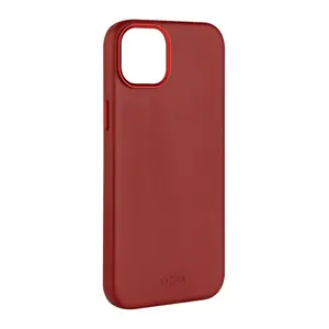 Phone case FIXED MagLeather for Apple iPhone 14, red — magnetic leather cover, 1 pc