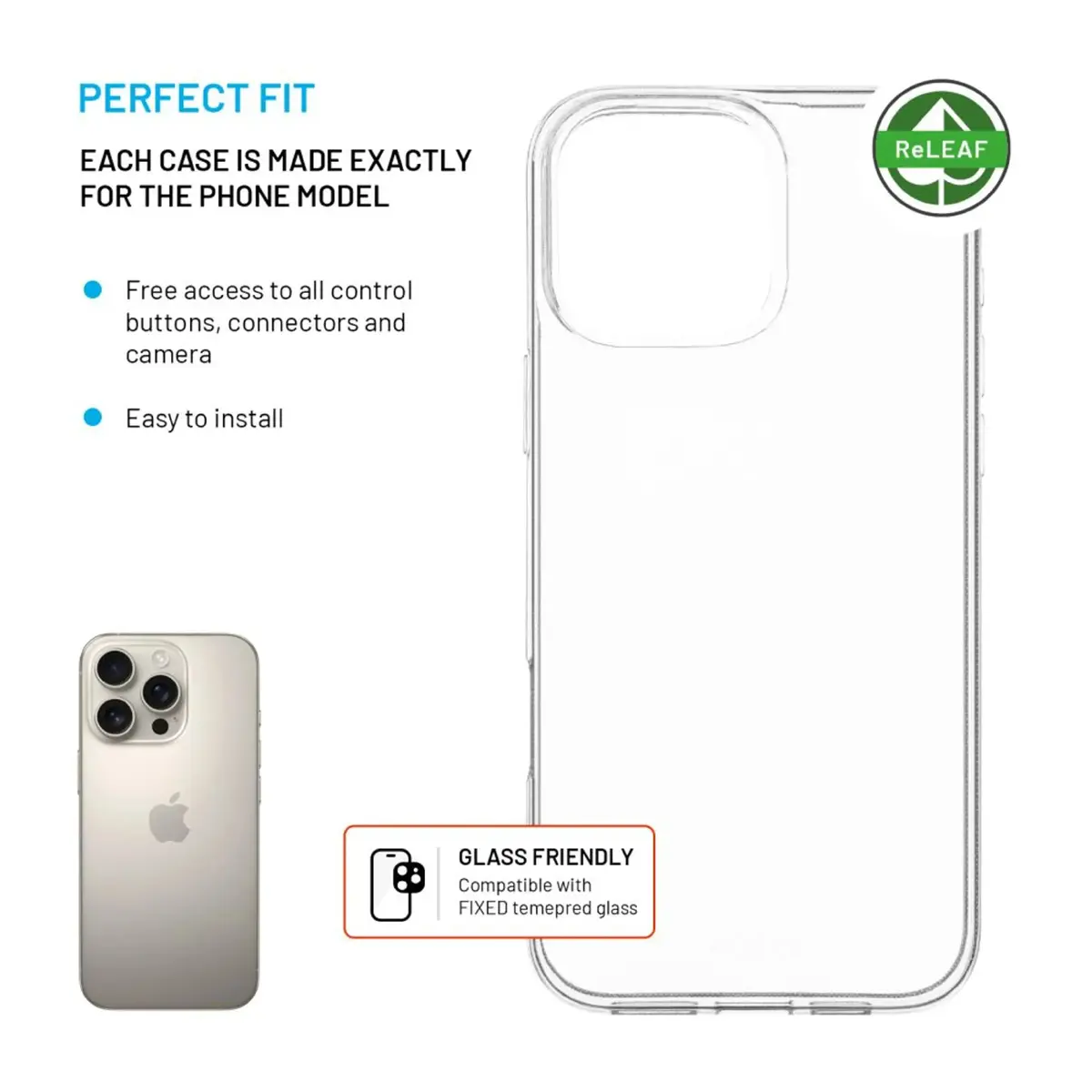 TPU Back Cover FIXED ReStory for iPhone 16 Pro Max Photo 3