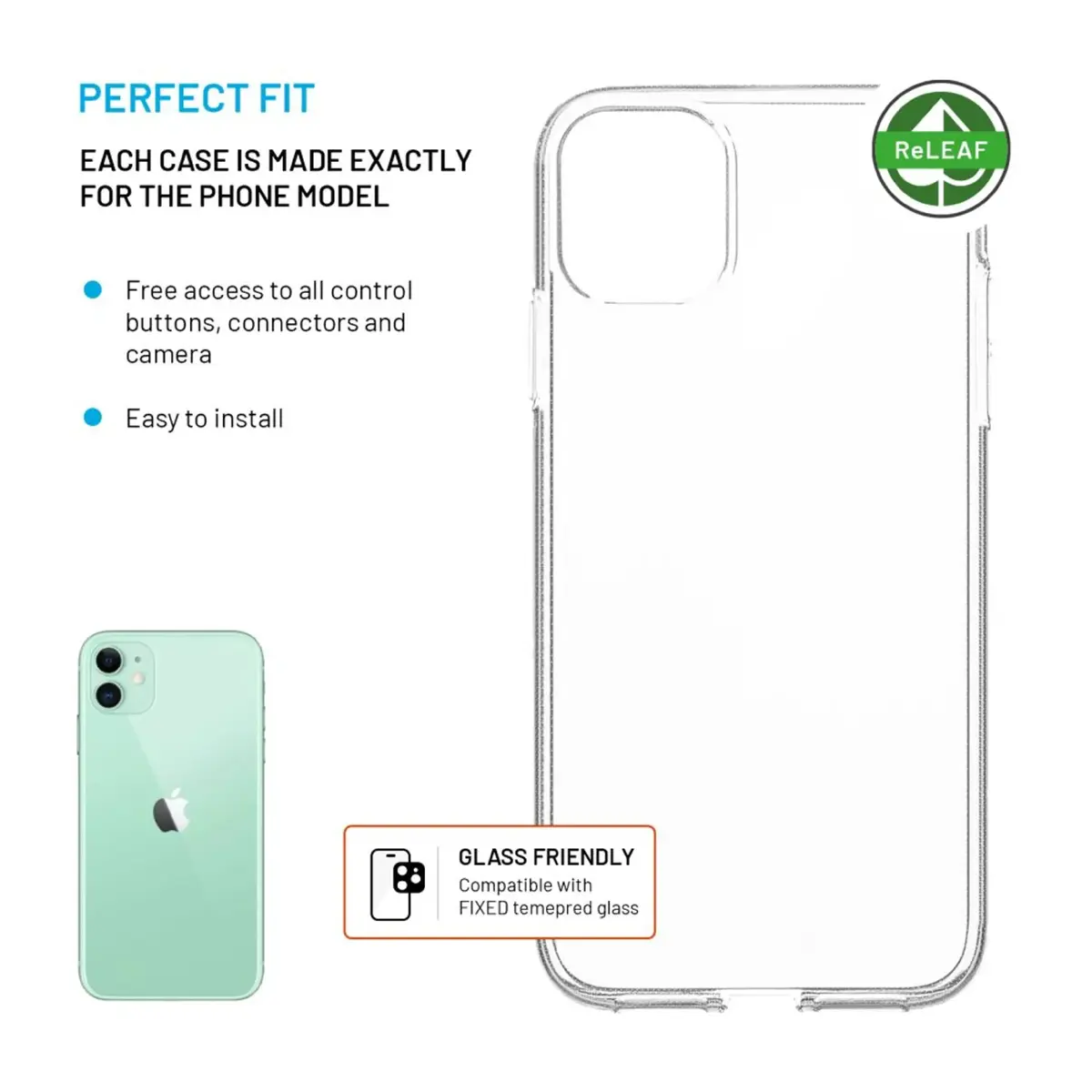 FIXED ReStory AntiUV TPU back cover for iPhone 11 Photo 3