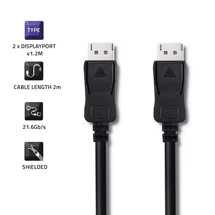 QOLTEC DisplayPort v1.2 kabelis 2 m Photo 3