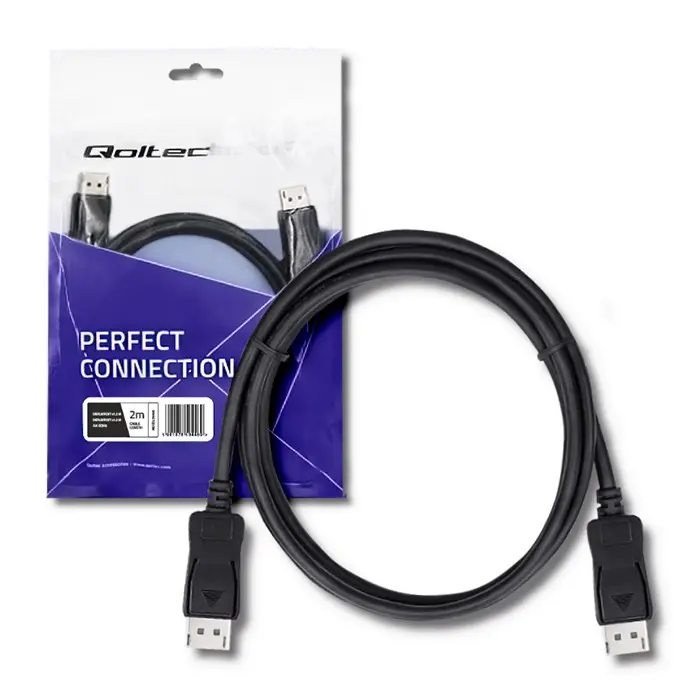 QOLTEC DisplayPort v1.2 kabelis 2 m Photo 4