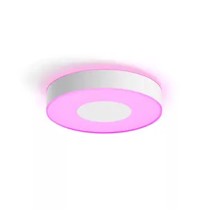 Griestu lampa Philips Hue Infuse vidēja — balta ar krāsu gaismu, Bluetooth, Ø381×86 mm