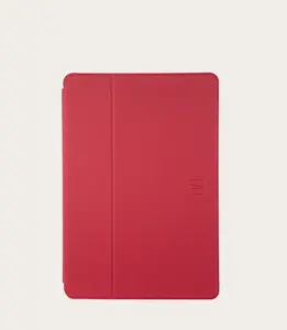 Tucano GALA grāmatas tipa vāciņš Samsung Galaxy Tab A11+ (2025) un Tab 9+, ķiršsarkans