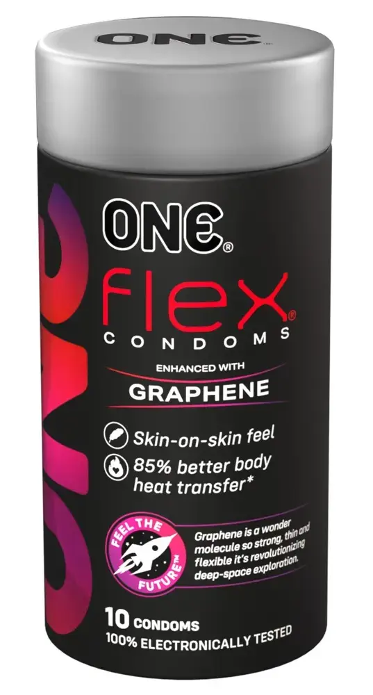 Презервативы ONE Flex x 10 — 180 мм, 54 мм Photo 6