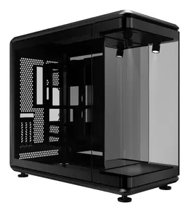 Datora korpuss Cooler Master MasterFrame 360 PANORAMA Full Tower Melns Caurspīdīgs ar panorāmas stikla dizainu un ATX Micro ATX Mini-ITX BTF mātesplašu atbalstu