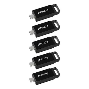 USB flash drive PNY Elite 64 GB USB Type-C 3.2 Gen 1 (3.1 Gen 1) Black