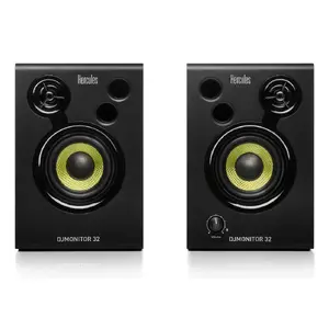 Активная студийная монитор-колонка Sony Hercules DJMonitor 32, 30 Вт RMS, 60–20000 Гц, 3" низкочастотный динамик, чёрная