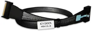 Cable adapter ICY DOCK MCIO 8i SFF-TA-1016 to MCIO 8i SFF-TA-1016 (MB412L-B)