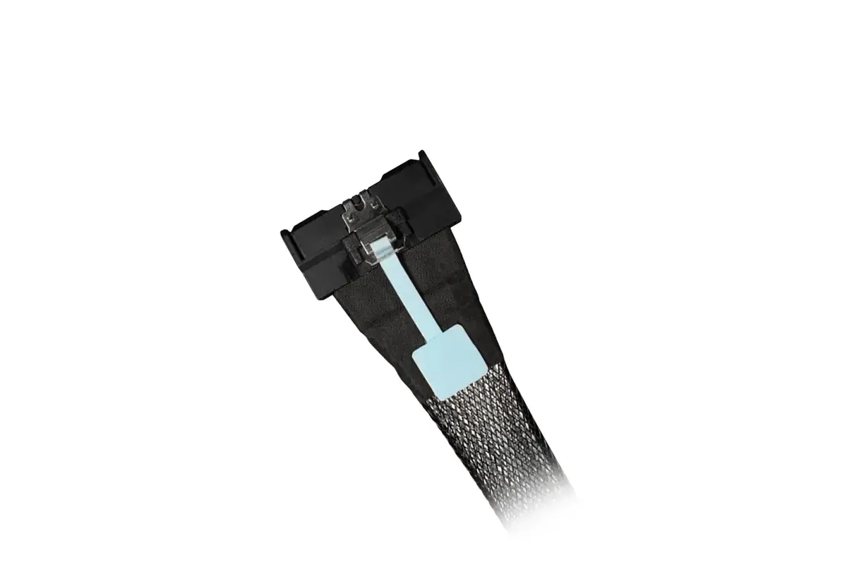 Кабель icy dock MB413L-B — MCIO x8 на 2× MCIO x4 Photo 3