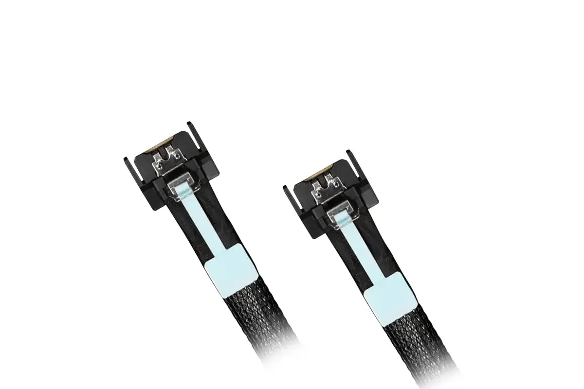 Кабель icy dock MB413L-B — MCIO x8 на 2× MCIO x4 Photo 5